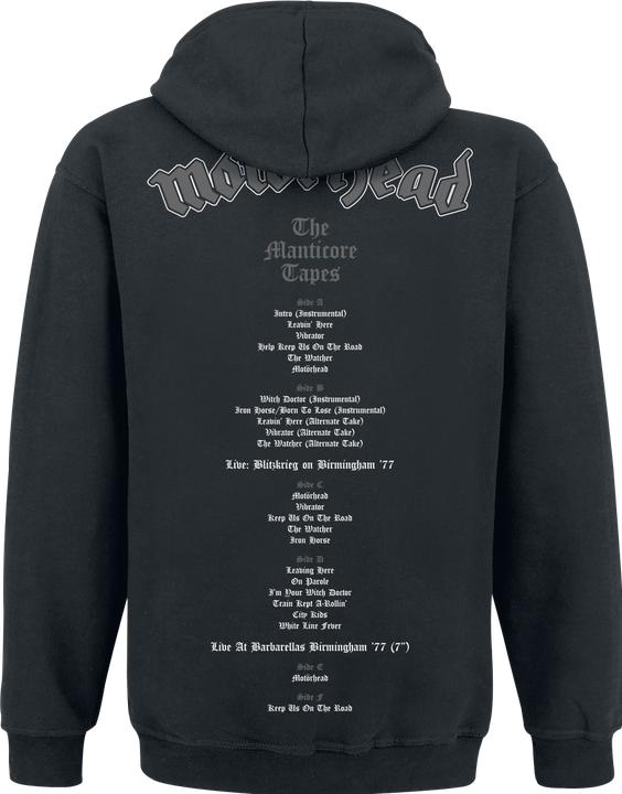 Produktbild Motörhead The Manticore Tapes Tracklist (S)