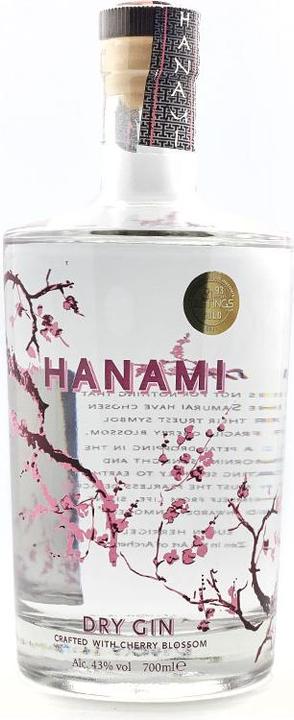 Image du produit Hanami Gin sec à la fleur de cerisier (1 x 70 cl)