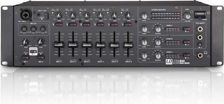 Produktbild LD Systems ZONE 624 19" 4-Zonen