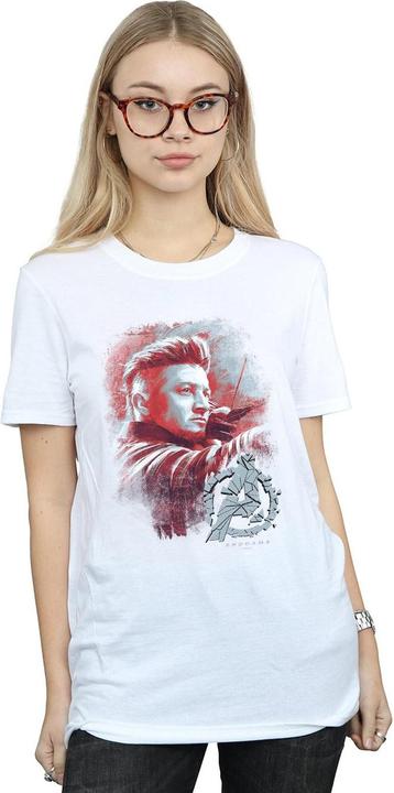 Produktbild Avengers Endgame Hawkeye Gebürstete Baumwolle Boyfriend TShirt (XXL)
