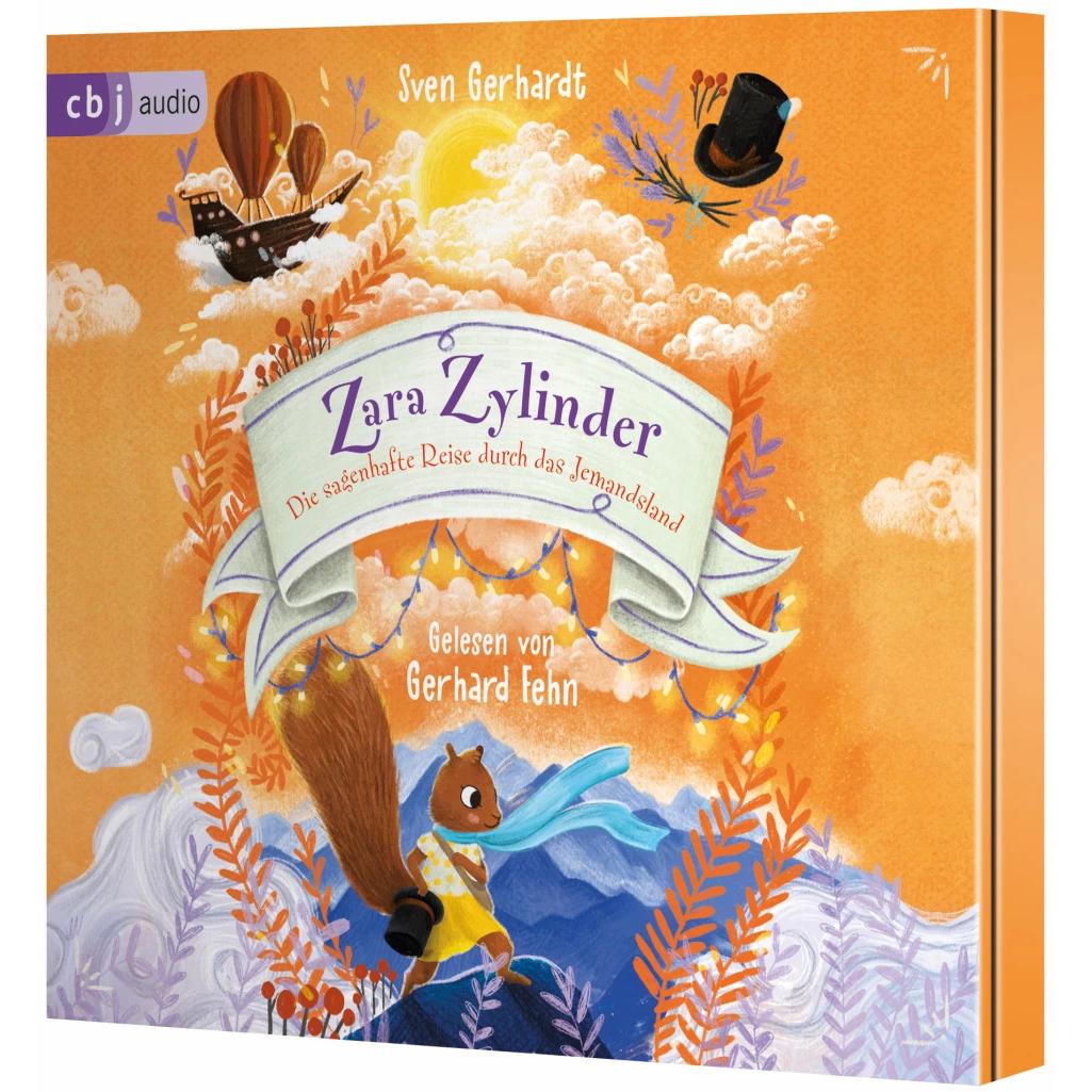 Thumbnail - Zara Zylinder – Die sagenhafte Reise durch das Jemandsland, Hörbücher von Sven Gerhardt, Gerhard Fehn