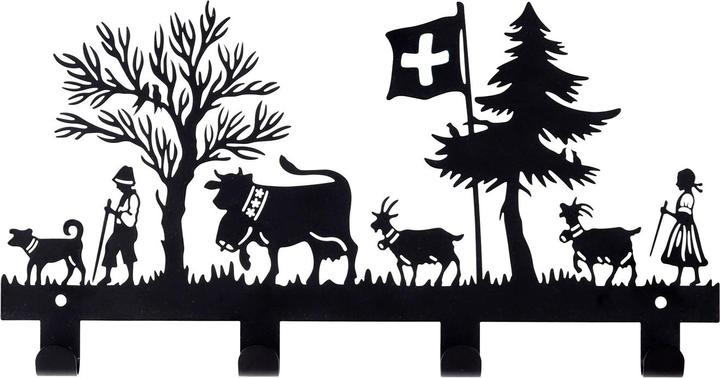 Angela Bruderer Silhouette" wall coat rack