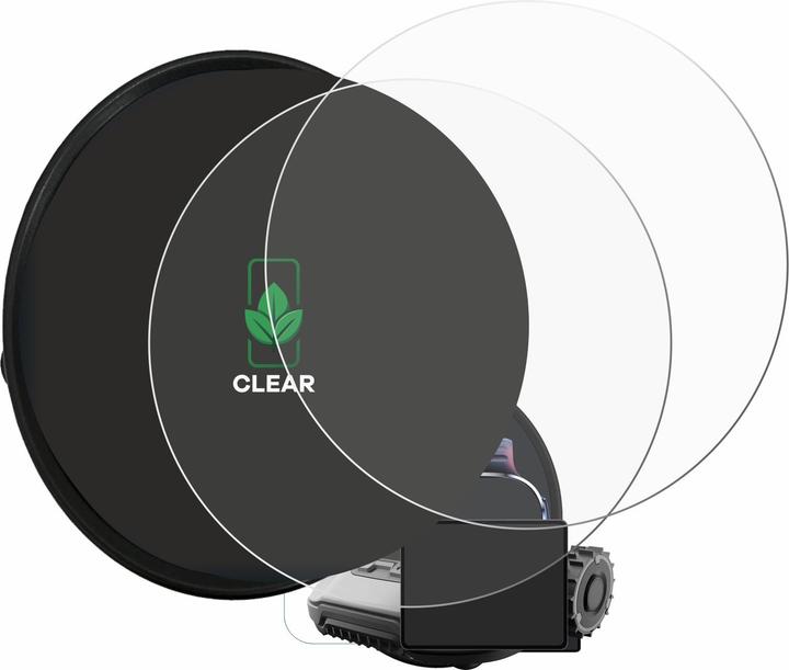ScreenLeaf Pellicola protettiva, Proteggi Schermo Sostenibili, Clear, Antigraffio