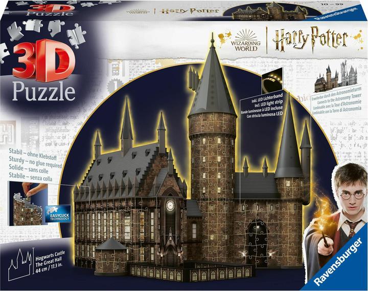 Produktbild Ravensburger Hogwarts Schloss - Die Grosse Halle - Night Edition (540 Teile)