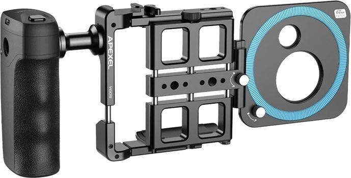 Apexel Wireless Upgraded Phone Rig Vlogging Kit APL-VG05CH