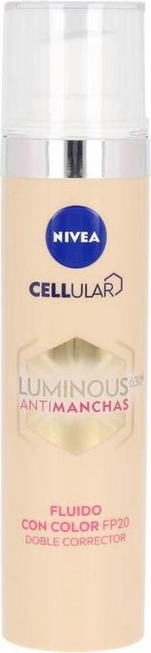 Actual product image NIVEA Luminous 630 Anti Stain Coloured Fluid Spf20 40ml (Suntan cream, SPF 20, 40 ml, 78 g)