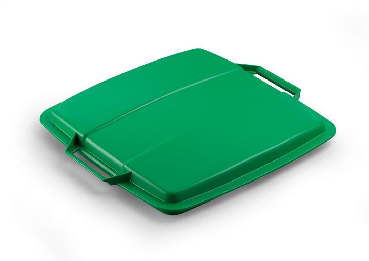 Produktbild Durable Deckel PP grün B507xT470mm passend für Abfallsammler 90 l lebensmittelecht (90 l)