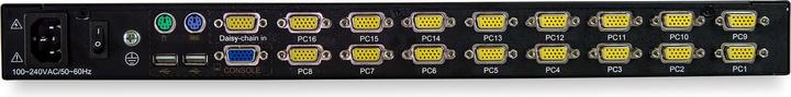 Produktbild StarTech 1HE 16 Port KVM Konsole für server Racks - VGA KVM - 17 Zoll - KVM-Konsole mit K
