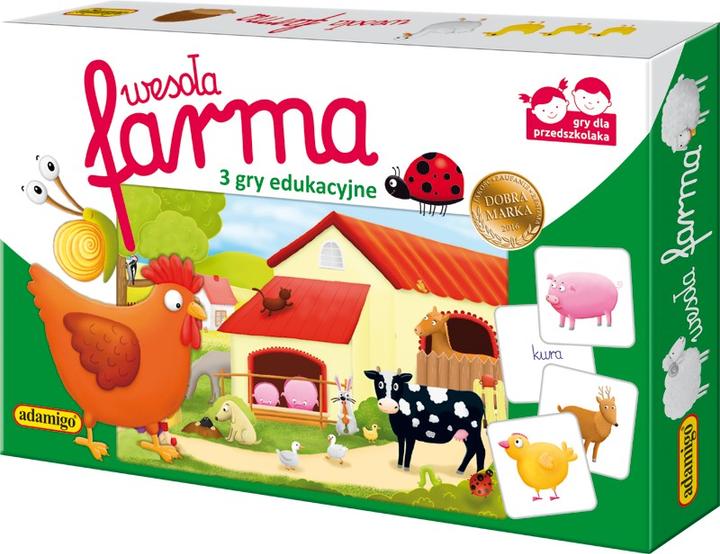 Adamigo Happy Farm - Educational Lottery (Polish, 2 - 4 Players)