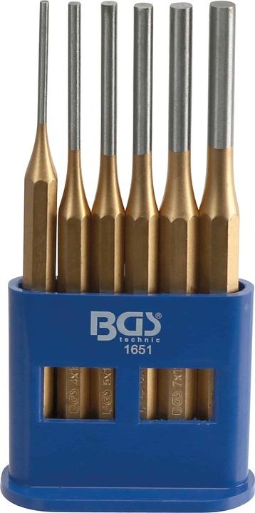 BGS Pin punch set (8 mm)