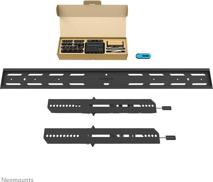 Image du produit Neomounts Support mural WL30S-850BL18 Noir (Mur, 86", 100 kg)