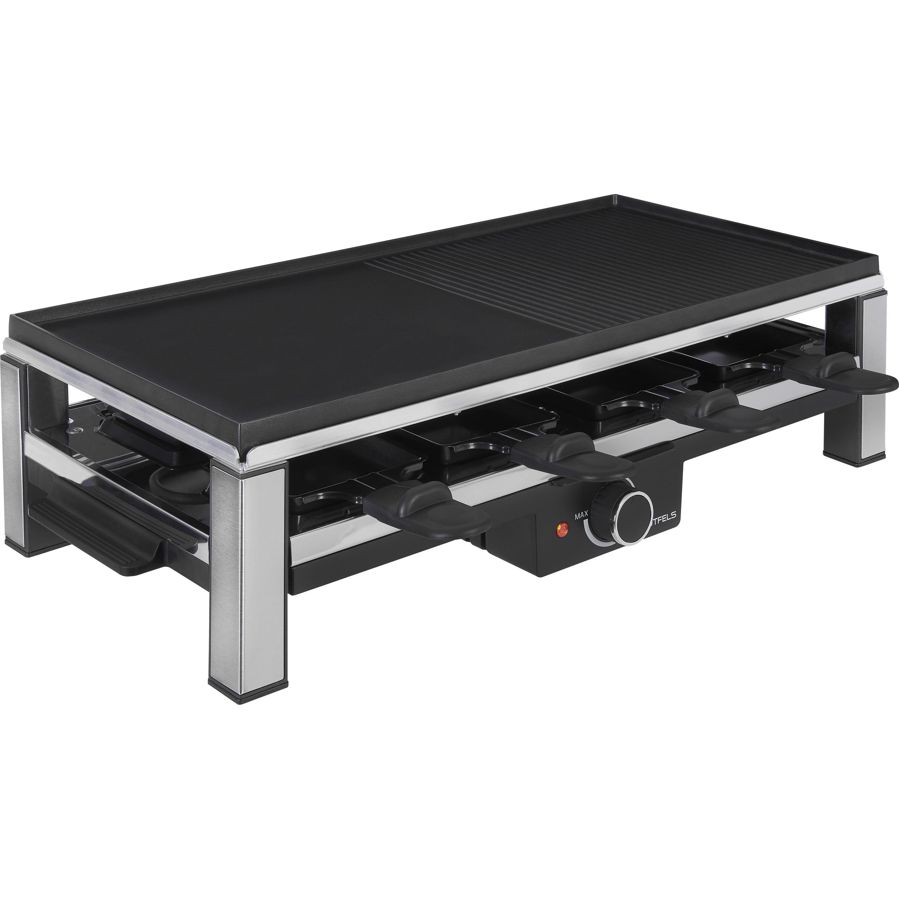 Gutfels Raclette, Racletteofen, Silber, Schwarz
