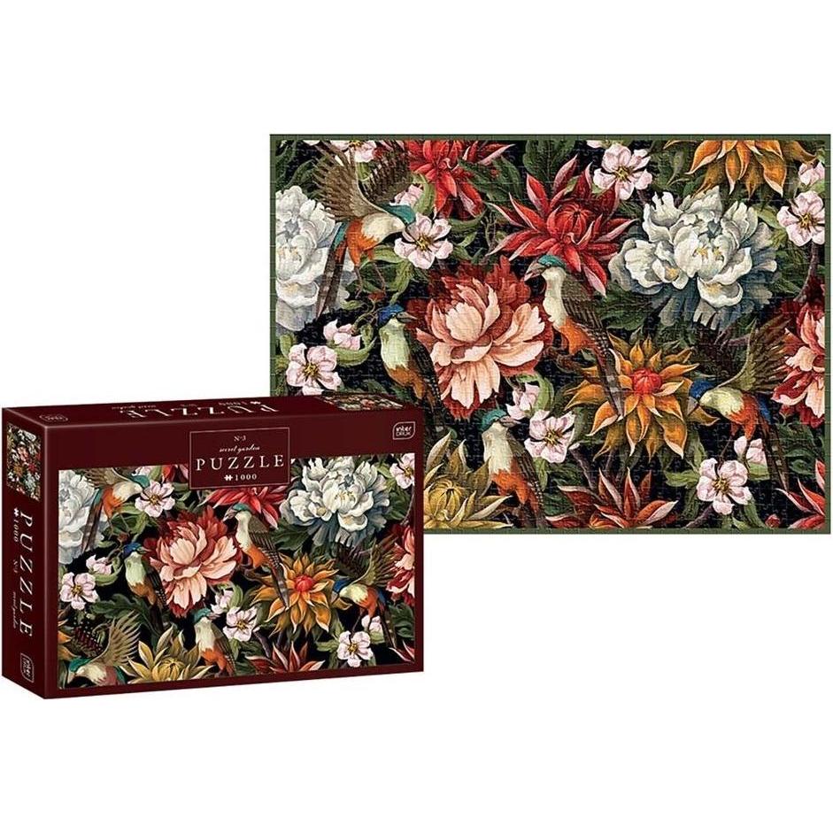 Interdruk Interdre Puzzle 1000 el Secret Garden 3 INTERDRE (1000 pezzi)