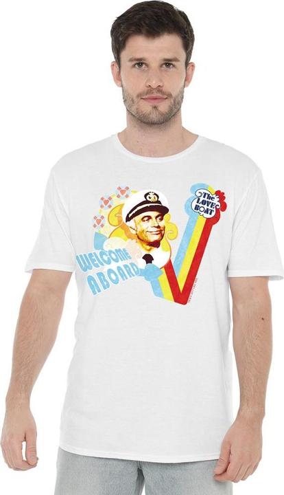Immagine prodotto The Love Boat Welcome Aboard Maglietta Uomo (3XL)
