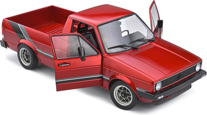 Image du produit Solido 1:18 VW Caddy MK1 rouge CUSTOM