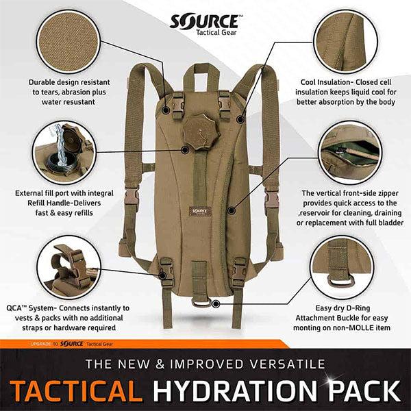 Produktbild Tactical Zestaw hydracyjny SOURCE 3l multicam (3 l)
