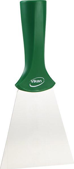 Grattoir à Main Vikan En Nylon Vert - 100 Mm - Pour Nettoyage Facile Et Rapide