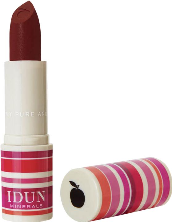 Image du produit IDUN Minerals Lipstick Vinbär mustig vinröd (Rouge)