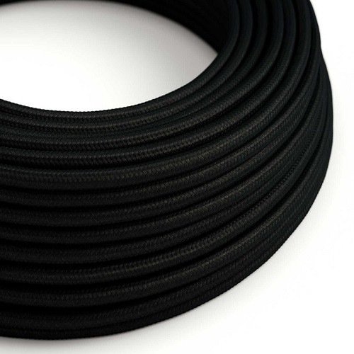 Immagine prodotto Audiolab Cavo di rete tessile, nero, 2x0,75mm2, 50m (50 m)