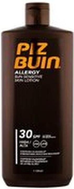 Actual product image Piz Buin Allergy Sun Sensitive Skin Lotion (Sun lotion, SPF 30, 400 ml, 150 g)