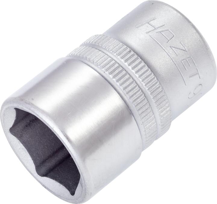 Actual product image HAZET Socket ∙ hexagon 900-18 ∙ Square, hollow 12.5 mm (1/2 inch) ∙ Outside hexagon traction profil… (18 mm)
