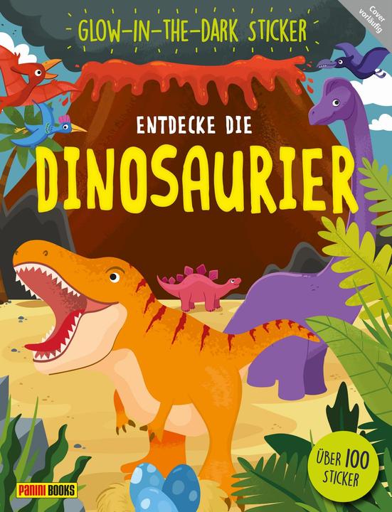 Image du produit Panini Dinosaurier Glow-in-the-Dark-Sticker - Entdecke die Dinosau (Allemand, Panini, Claudia Weber, 2023)