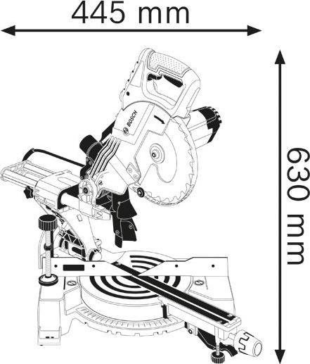 Image du produit Bosch Professional GCM 80 SJ