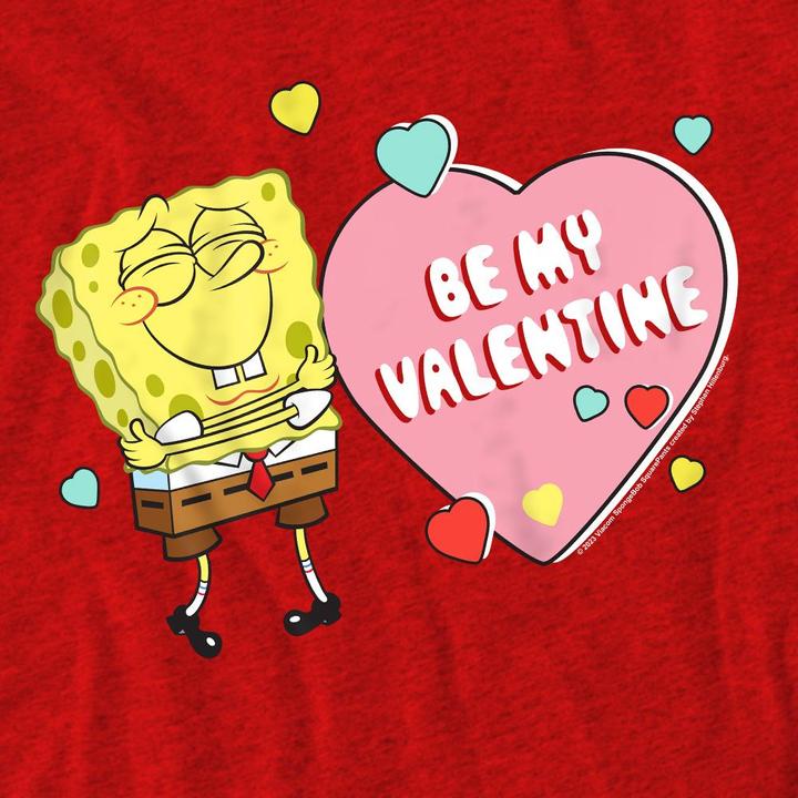 Produktbild Spongebob Squarepants Be My Valentine TShirt (L)