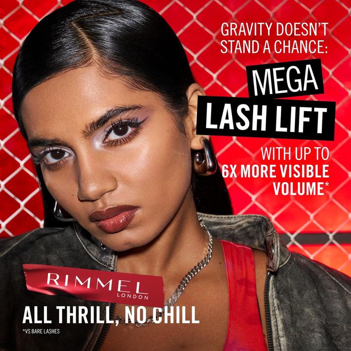 Productafbeelding Rimmel London THRILL SEEKER MEGALIFT Wimperntusche #001 -Schwarz 12,5 ml (001 Zwart)