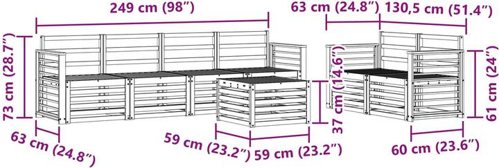 Immagine prodotto vidaXL Outdoor-Sofa