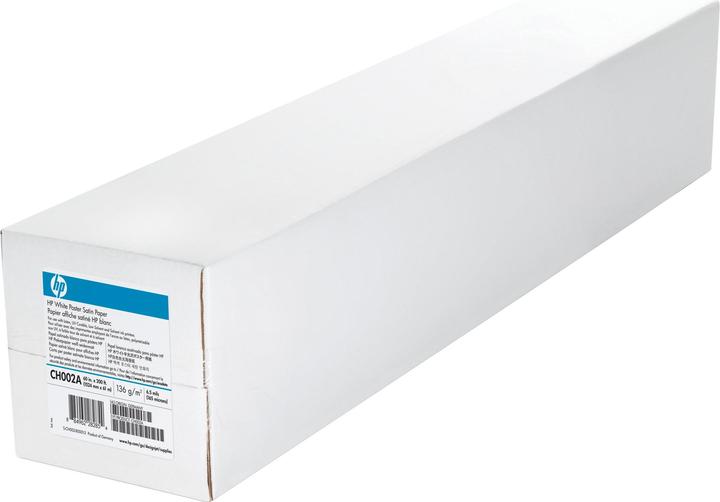 HP Satin Poster Paper 60inch DesignJet L25500 (136 g/m², 6100 cm, 152.40 cm)