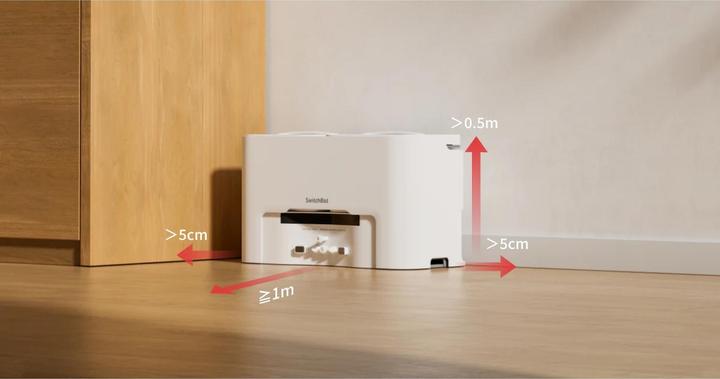 Actual product image SwitchBot External water tank for Robot Vacuum Cleaner S10 - white