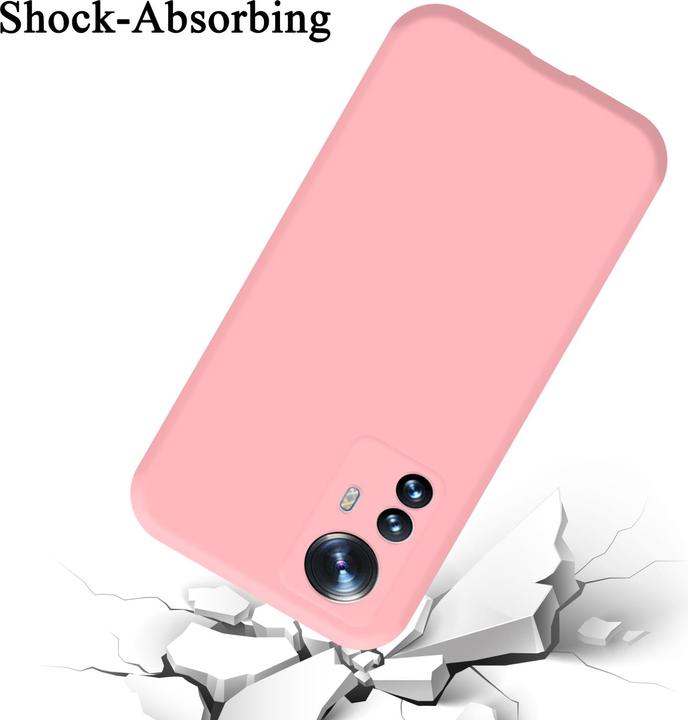 Produktbild Cadorabo TPU Liquid Silicone Case Hülle für Xiaomi 12 PRO (Realme 12 Pro+)