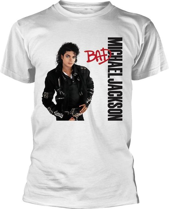Michael Jackson Bad White (XL)