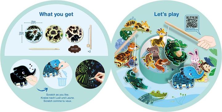 Produktbild Avenir Kratzbilder-Angelspiel