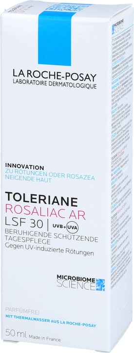 Immagine prodotto La Roche Posay Toleriane Rosaliac AR (Crema solare viso, SPF 30, 50 ml, 75 g)