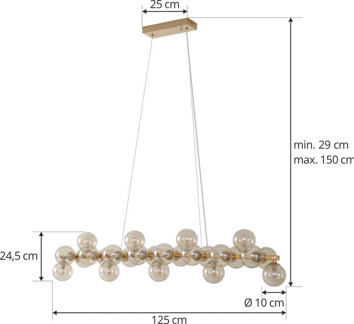Actual product image Lucande Naelen (G9)