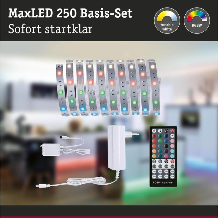Image du produit Paulmann MaxLED 250 Stripe Set (Multicolore, 300 cm, Intérieur)