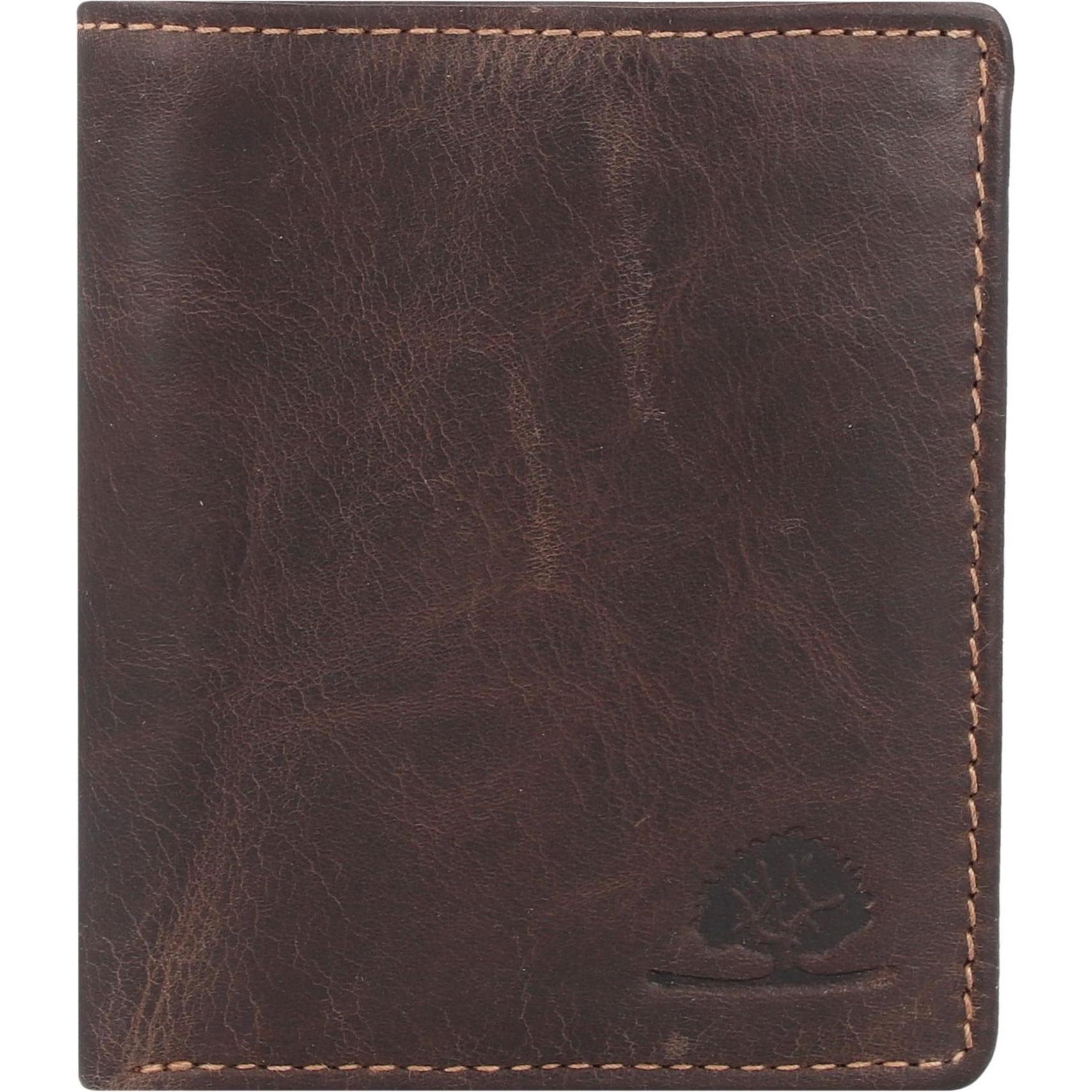 Greenburry, Herren, Portemonnaie, Tornado Geldbörse RFID Schutz Leder 9 cm, Braun