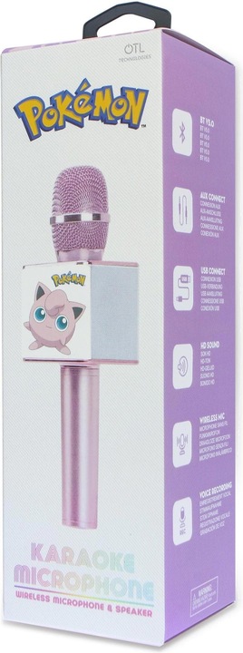 Produktbild OTL Mikrofon Pokémon Jigglypuff Karaoke Rosa