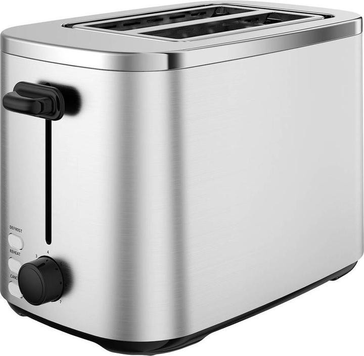 Actual product image MasterPRO Toaster with built-in bun rack black/stainless steel