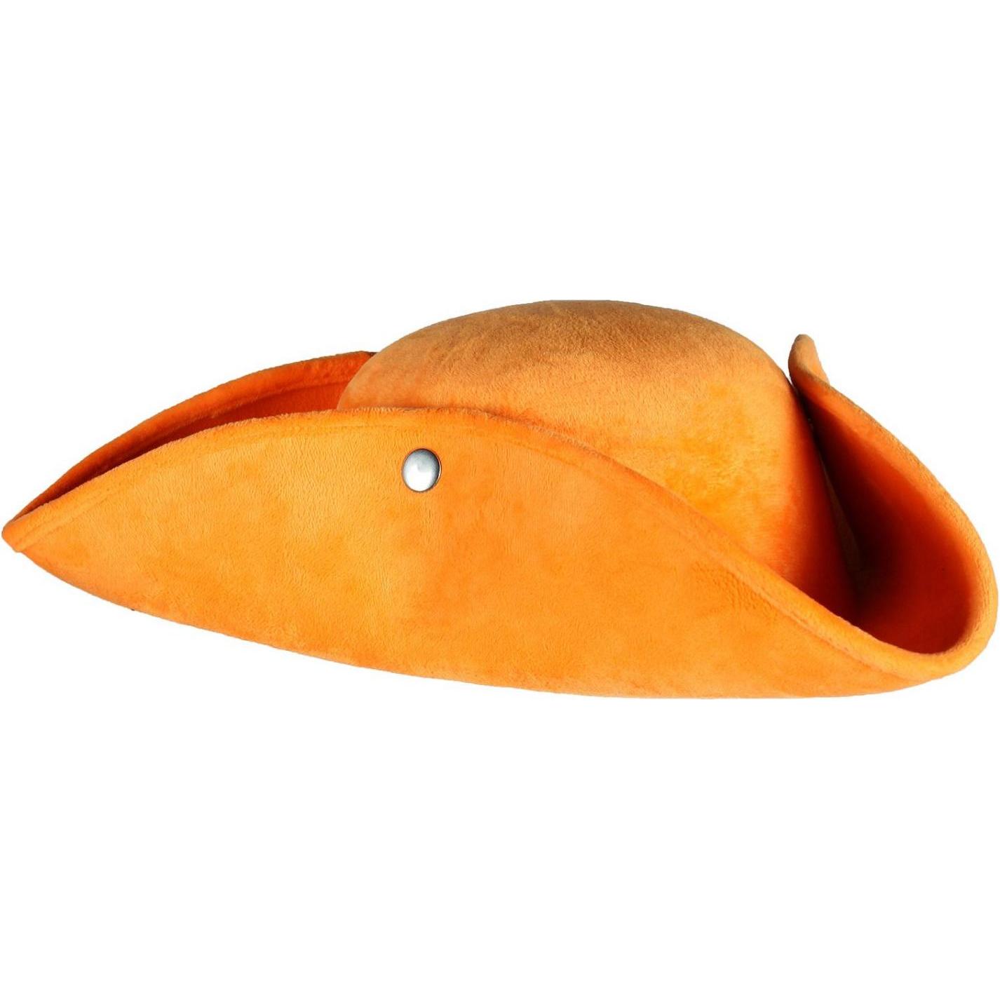 Thetru Einfacher Piraten Dreispitz neon-orange