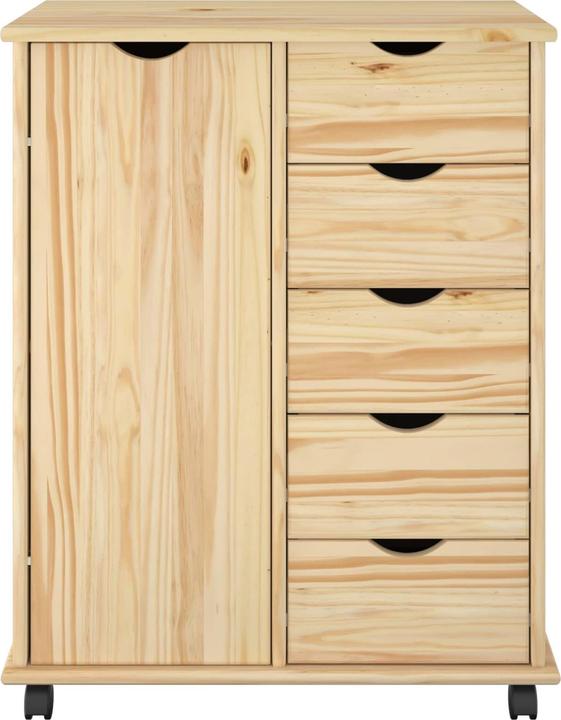 Produktbild vidaXL Rollschrank (63.50 x 39 x 79 cm)