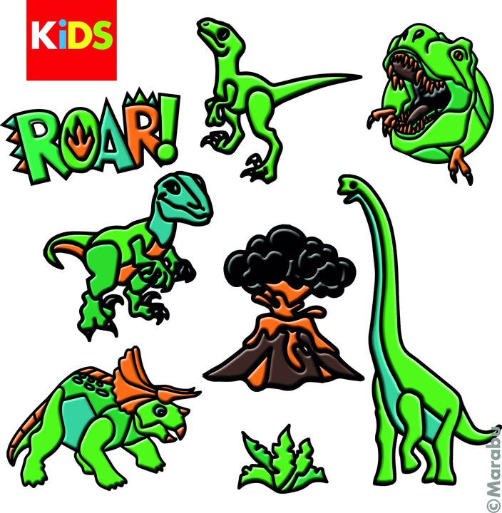 Produktbild Marabu Dinos (Multicolor, 150 ml)