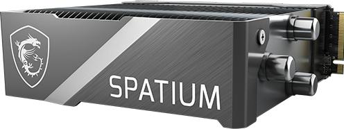 Image du produit MSI SPATIUM M580 PCIe 5.0 NVMe M.2 4TB FROZR (4000 Go, M.2, M.2 2280)
