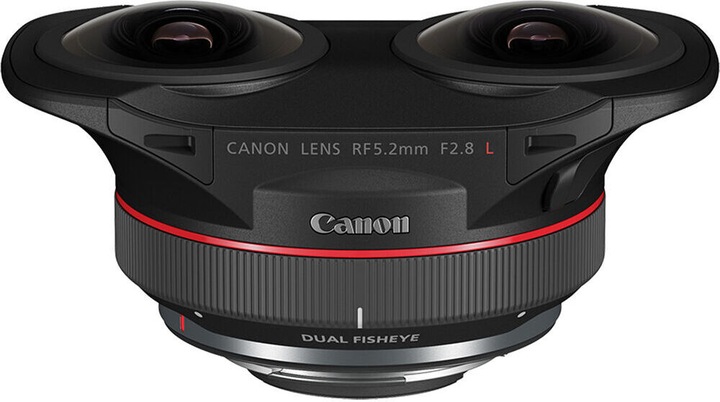 Image du produit Canon RF 5.2mm f/2.8 L (Canon RF, Plein format)
