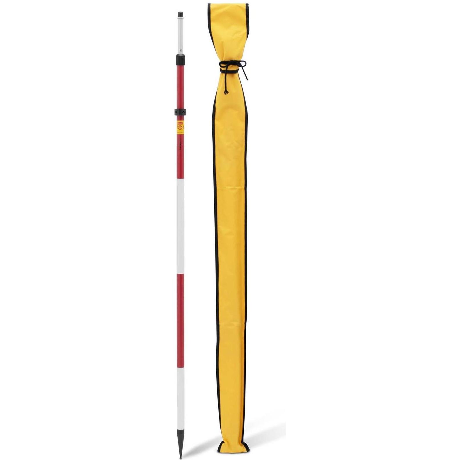 Steinberg, Längenmesswerkzeug, Prismenstab Vermessung Prismenstange Totalstation Drehverschluss 1,37 - 2,5 m (M)