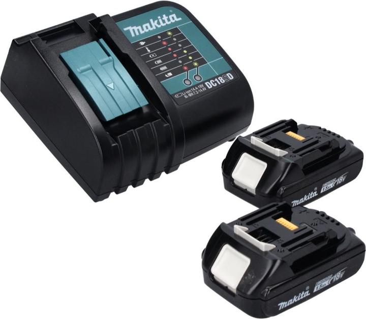 Productafbeelding Makita DDF 453 SYX4 accuboormachine 18 V 42 Nm + 2x accu 1,5 Ah + lader (Oplaadbare batterij)