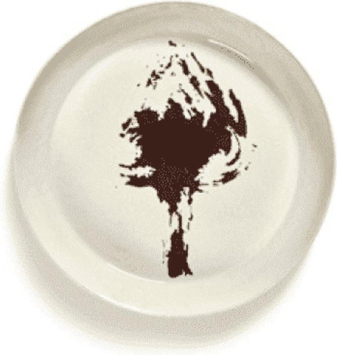 Serax Plateau de service L Blanc-Black Feast