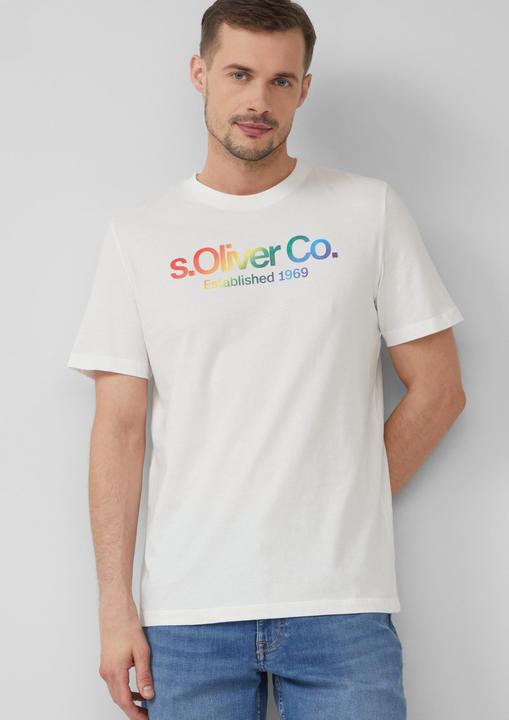 Produktbild S.Oliver T-Shirt T-Shirt mit Pride-Motiv (3XL)